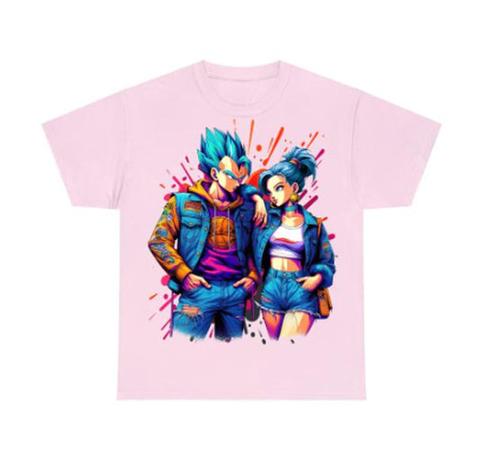 Vegetaa and Bulmaa Couple Shirt, Animee Shirt Sweatshirt Hoodie