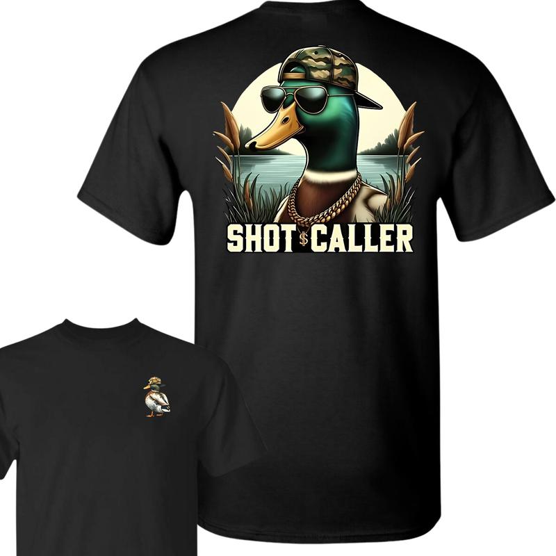 Hunting Duck T-shirt, Summer Hunting T-shirt, Unisex T-shirt, For Men, For Women