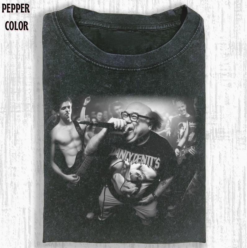 Funny DANNY DEVITO T-SHIRT, VINTAGE Movies T-Shirt, Funny Graphic Tees, Vintage Men's Top - Cotton, Polyester