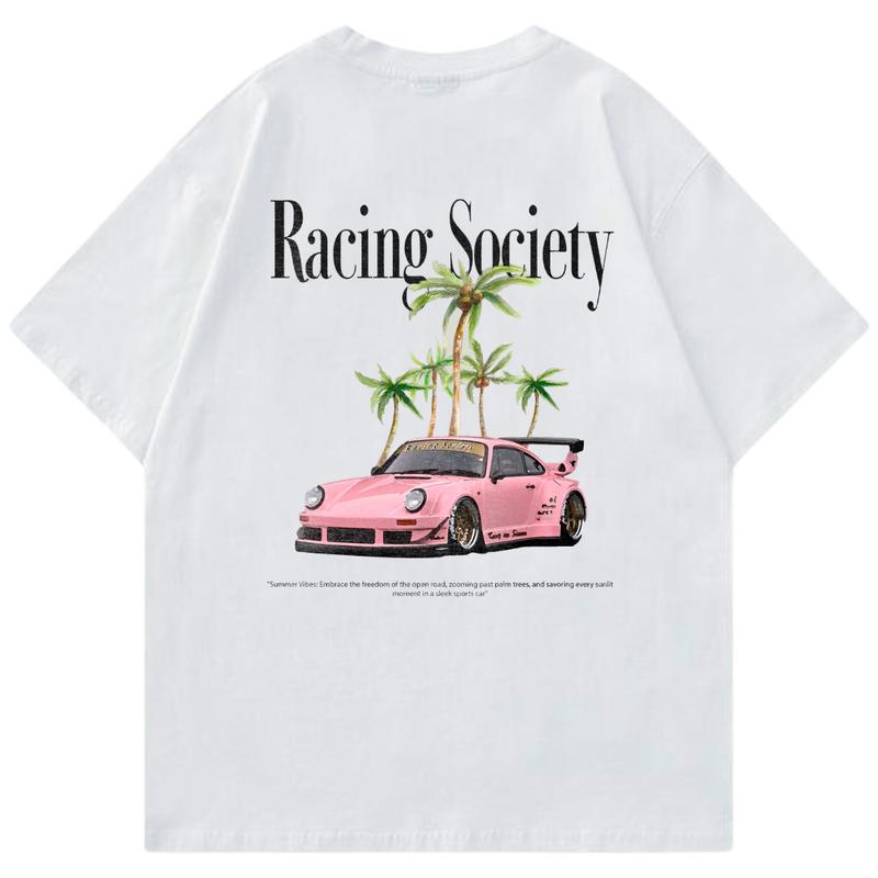 Porsche Racing Society T-shirt, Hoodie, Sweater, Car Enthusiast Shirt, Car Clothing, Unisex Classic Cotton