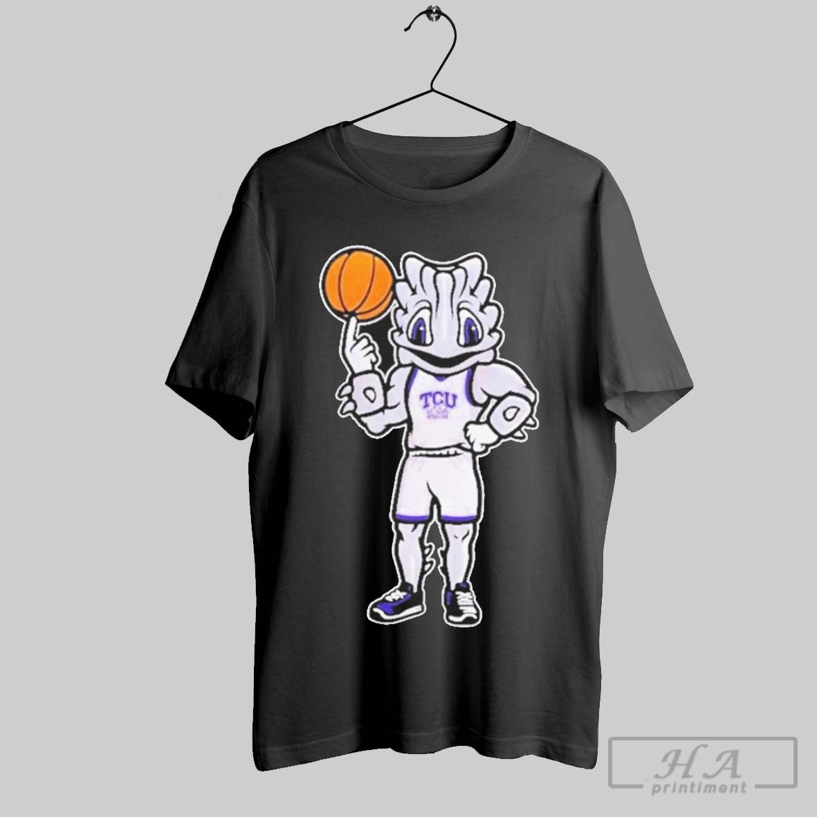 Tcu Mens Basketball Super Frog Special Mascot 2025 Shirt