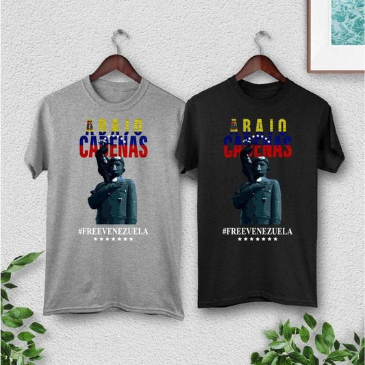 Venezuela Hasta El Final Con Edmundo T-Shirt, Venezuela Sweatshirt, T-Shirt Venezuela, Unisex Tee, Full Size and Full Colors Cotton Fabric