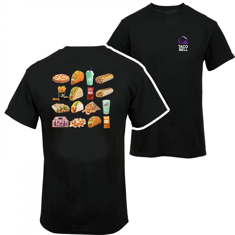 Taco Bell 12 Pack - 2 Side - Unisex Appeal - Dynamic Prints - Pick Your Look - Choose Your Fit - Assorted Colors
