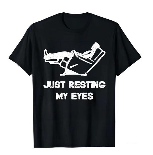 Just Resting My Eyes, Recliner, Dad Shirt, Funny Dad Shirt, Funny Father's Day Shirts, Funny Sweatshirt and hoodie, Shirt Gift for Menswear Design
