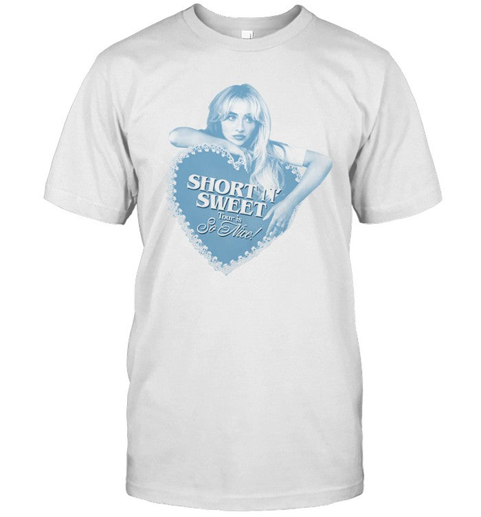 Sabrina Carpenter Short n' Sweet Tour Is So Nice Shirts