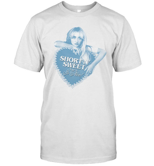 Sabrina Carpenter Short n' Sweet Tour Is So Nice Shirts