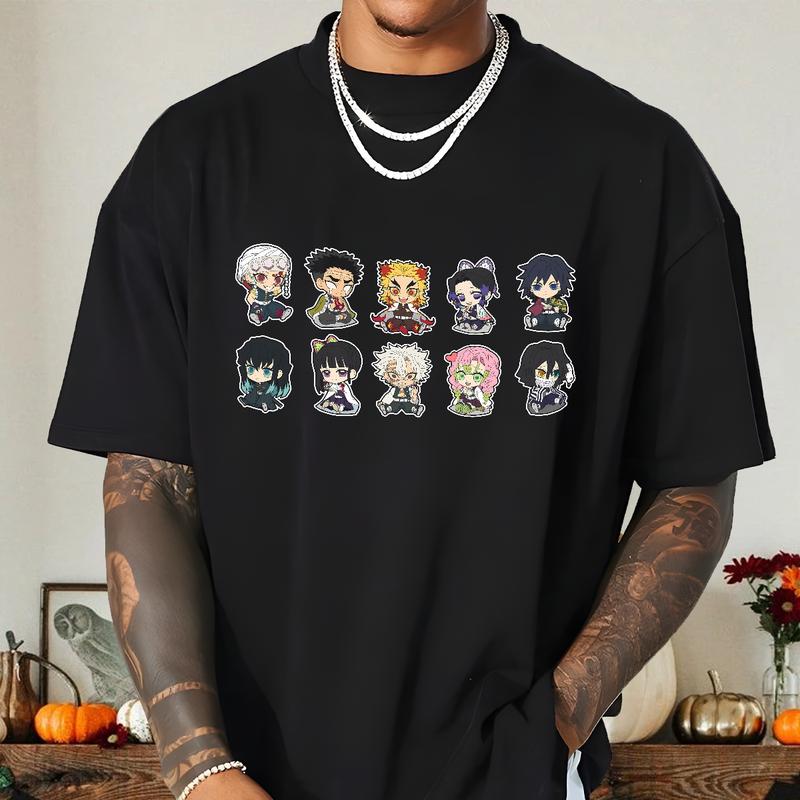 To The Hashira Training Chibi Demon Slayer Shirt, Kimetsu No Yaiba t-shirt, anime sweatshirt hoodie, Tanjiro shirt, Rengoku t-shirt