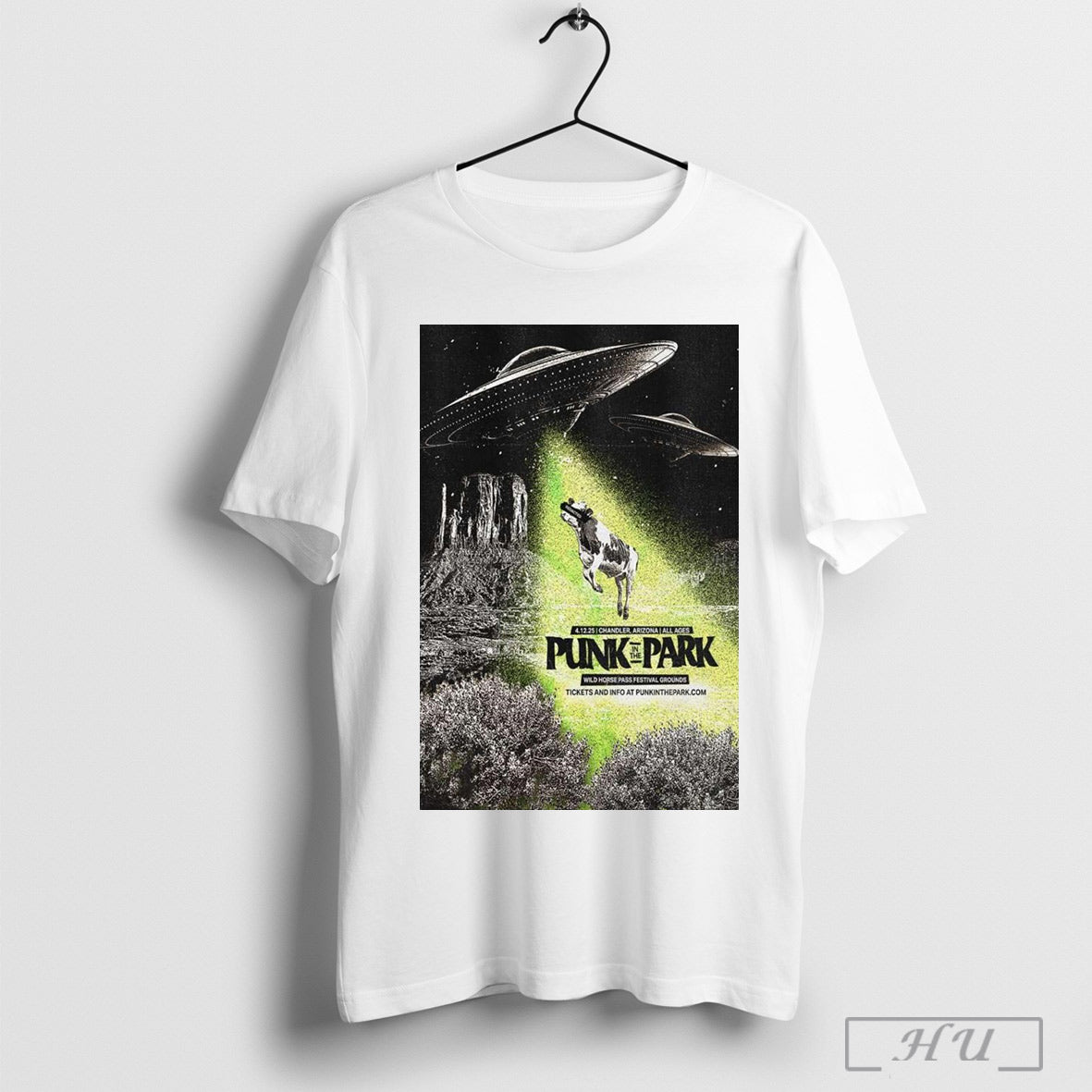 Poster Punk In The Park Chandler Arizona All Ages Apr 12 2025 T Shirt