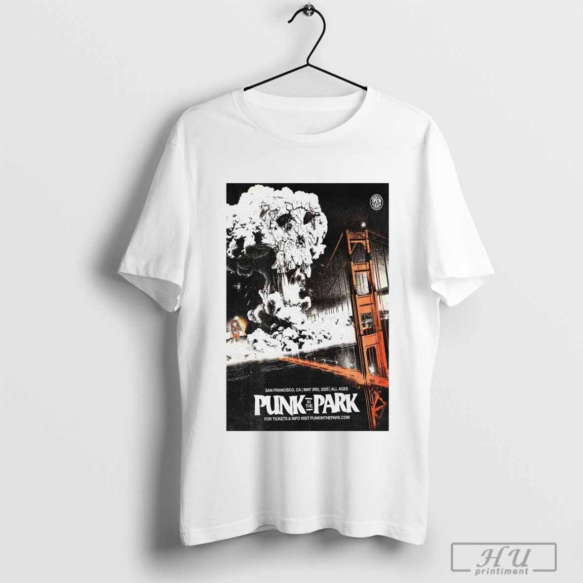 Poster Punk In The Park May 3rd 2025 San Francisco CA T-shirt