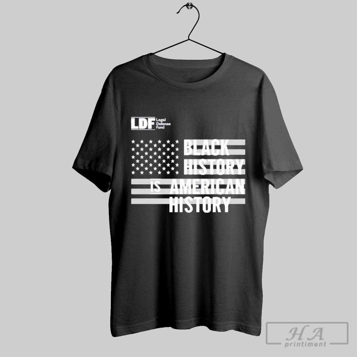 Samuel L Jackson Wearing Black History Is American History Legal Defense Fund Vintage T Shirt