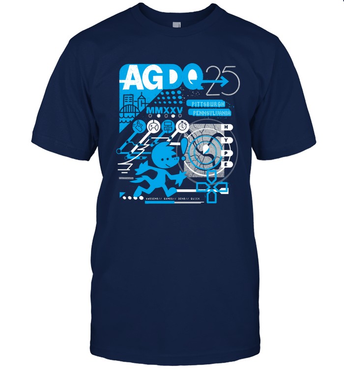 Agdq 2025 Event Pittsburgh Pennsylvania T Shirt