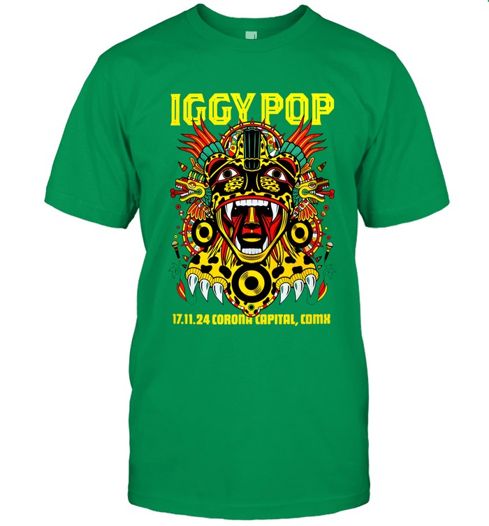 Iggy Pop Ciudad De Mexico Nov 17, 2024 Tour Limited Tee