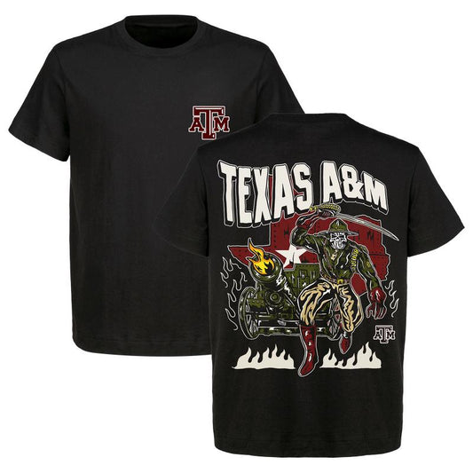 Warren Lotas - Texas ATM Football - Dead Man's Football Graphic T-Shirt for Men and Women - Ideal for Game Days, Stylish Team Apparel. Menswear Soft
