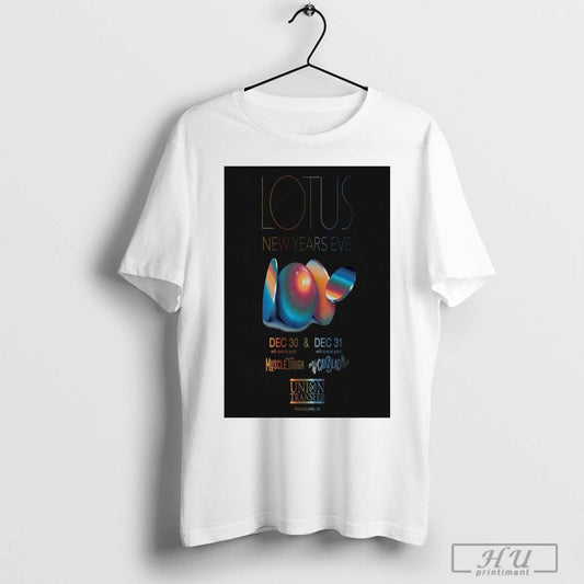 Poster Lotus New Years Eve On Dec 30 31 2024 In Philadelphia Pa Tour T Shirt
