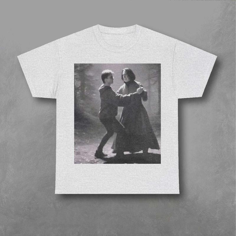 Harry Potter and Severus Snape Are Dacing Shirt, Harry Potter Tee, Severus Snape Shirt, Movie Graphic Shirt Classic Fabric