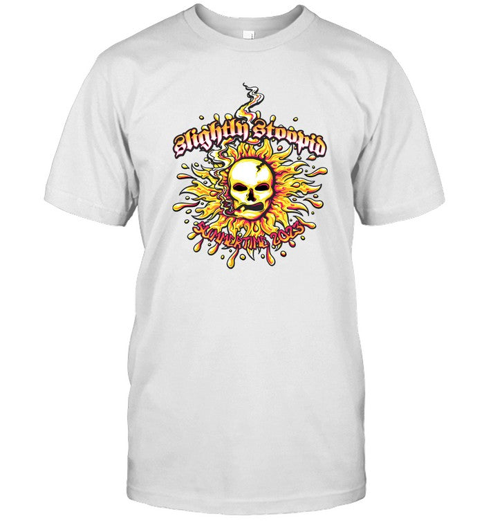 Slightly Stoopid Skull 2023 Tour T-Shirt