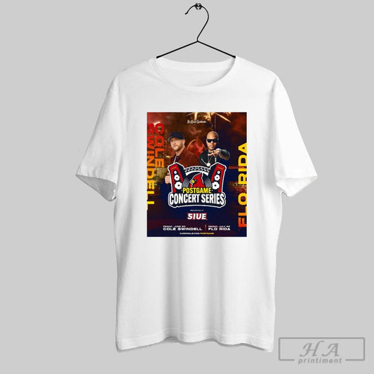 St Louis Cardinals Postgame Concert Series Friday June 20 2025 Cole Swindell Fri July 25 Flo Rida Poster T Shirt
