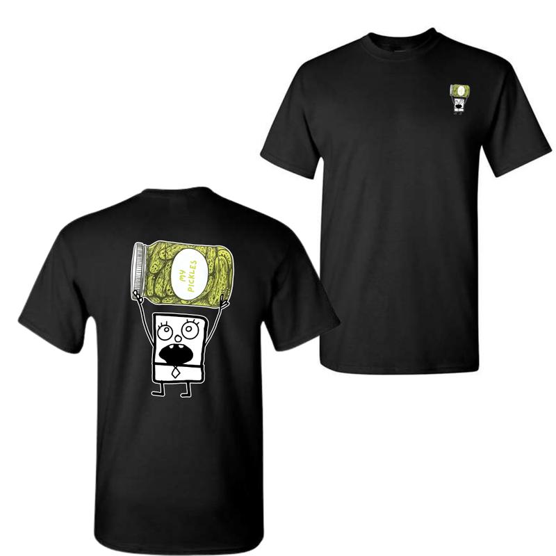 Doodlebob Pickles Essential 2 Sided T-Shirt, Funny T-Shirt, For Men, For Women
