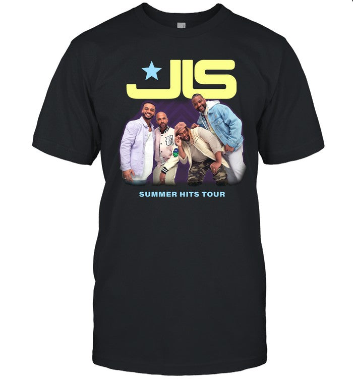 T-Shirt JLS Summer Hits Tour Group Photo 2024