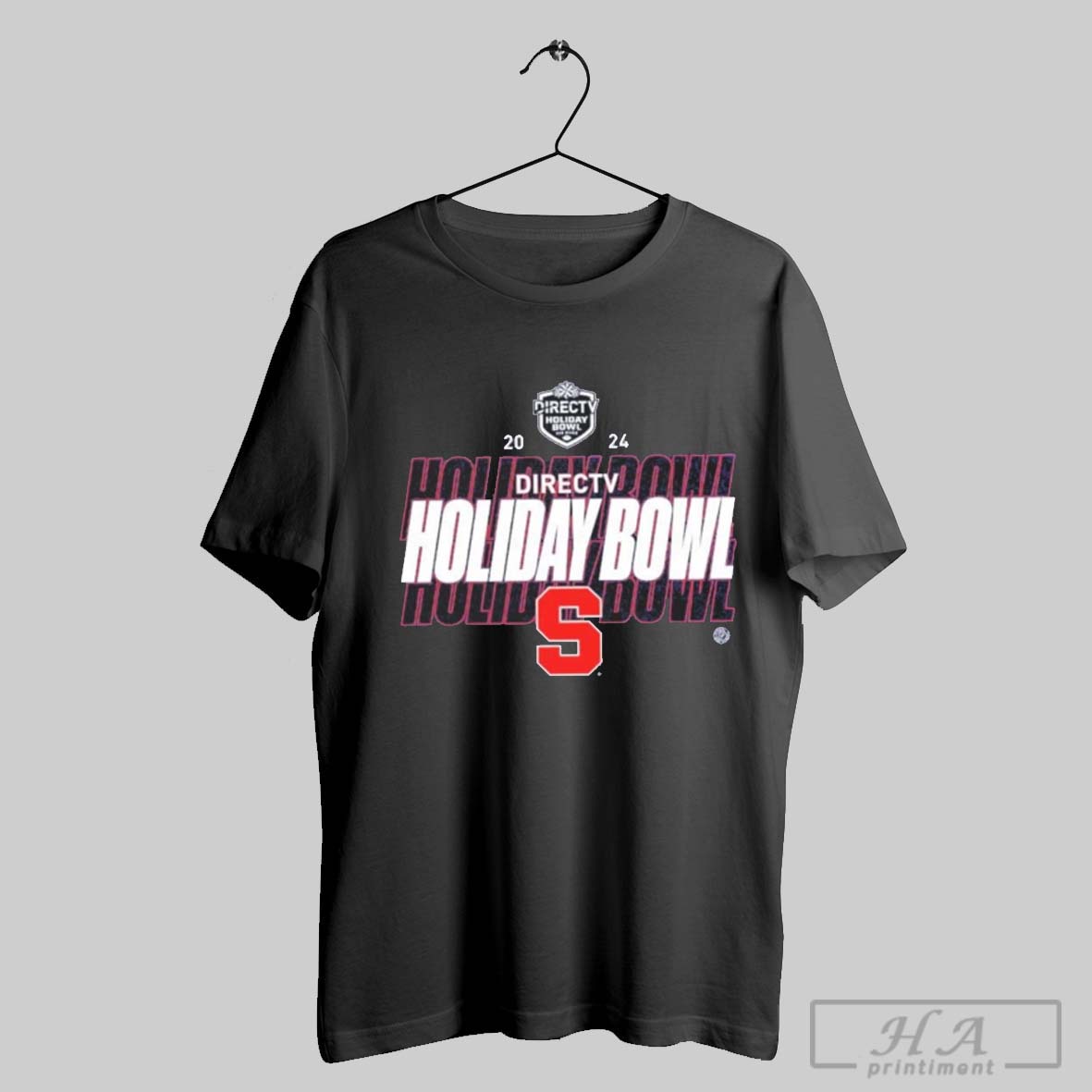 Premium Syracuse Orange 2024 Holiday Bowl Team Logo Shirt