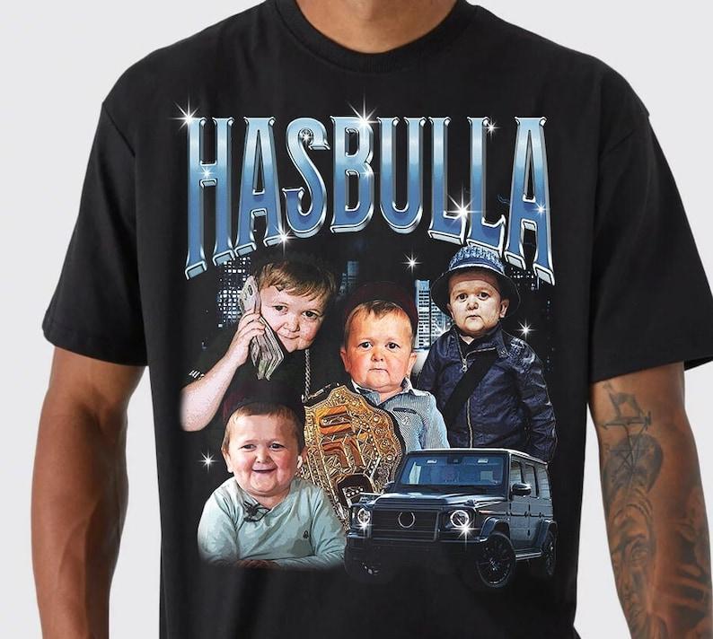 Retro Hasbulla Magomedov Vintage T Shirt, Funny Hip-hop fashion Tee, Urban streetwear Bootleg Retro 90s Fans Shirt, Unisex T-shirt