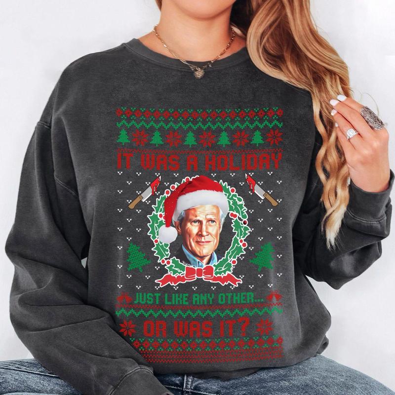 True Crime Ugly Sweater ,Keith Morrison Christmas Sweater ,Christmas Party Funny Shirt, True Crime Christmas Ugly Shirt