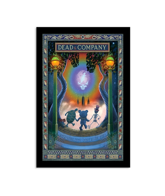 Dead And Company Event Tour New York City June 21 & 22, 2023 Poster