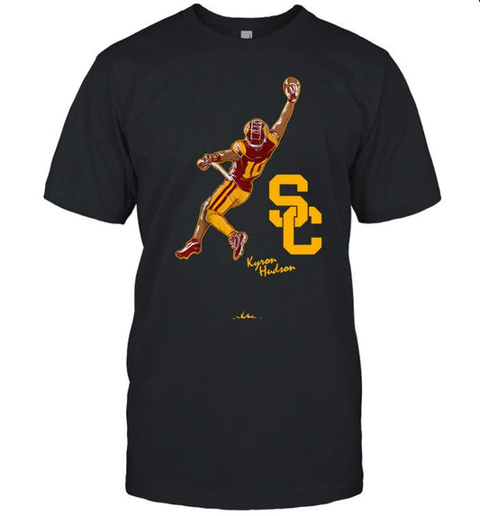 Limited Usc Trojans Football Fight On Graphic Shirt