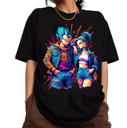 Vegetaa and Bulmaa Couple Shirt, Animee Shirt Sweatshirt Hoodie