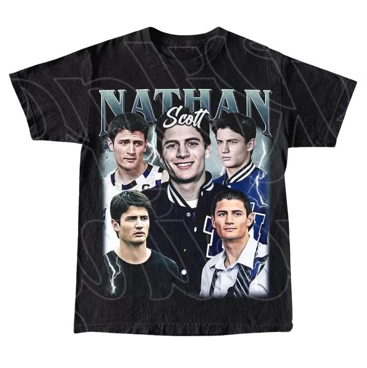 Nathan Scott Vintage T-Shirt, Gift For Fans T-Shirt, Movie shirt