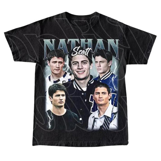Nathan Scott Vintage T-Shirt, Gift For Fans T-Shirt, Movie shirt