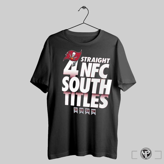 Tampa Bay Buccaneers Win New Orleans Saints Four Straight Nfc South Titles Division Champions 2024 2025 T Shirt Trendy Sweatshirt
