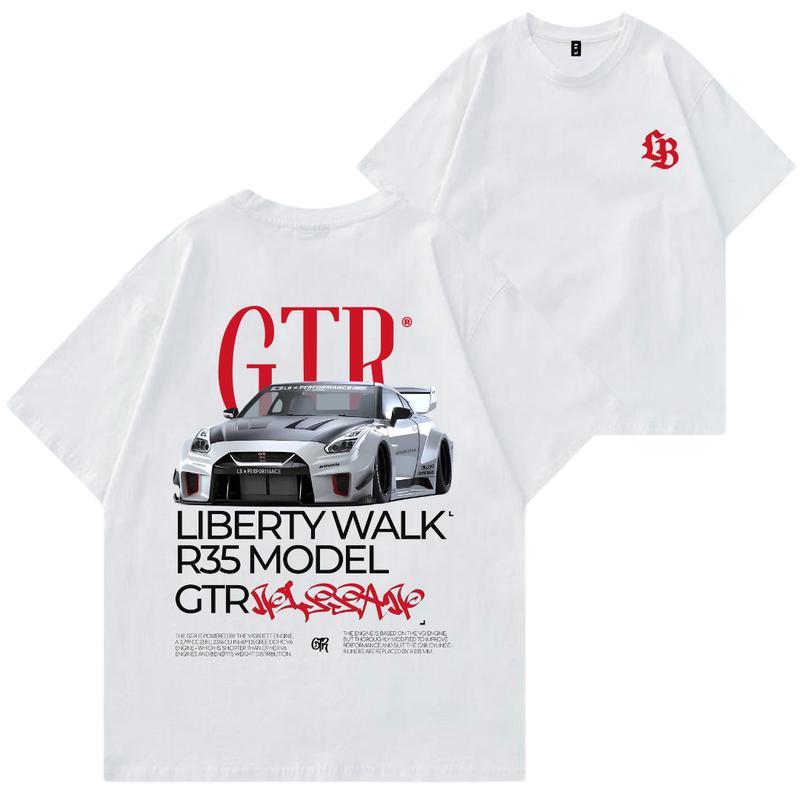 JDM GTR R35 Liberty Walk T-shirt, Hoodie, Sweater, Car Enthusiast Shirt, Car Clothing, Unisex, Vintage car shirt