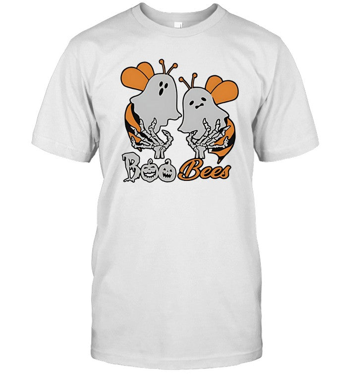 2023 Awesome Ghost Boo Bees And Skeleton Halloween T-Shirts