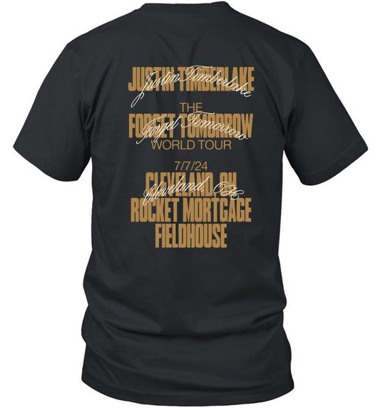 Justin Timberlake Cleveland Tour Event Shirt