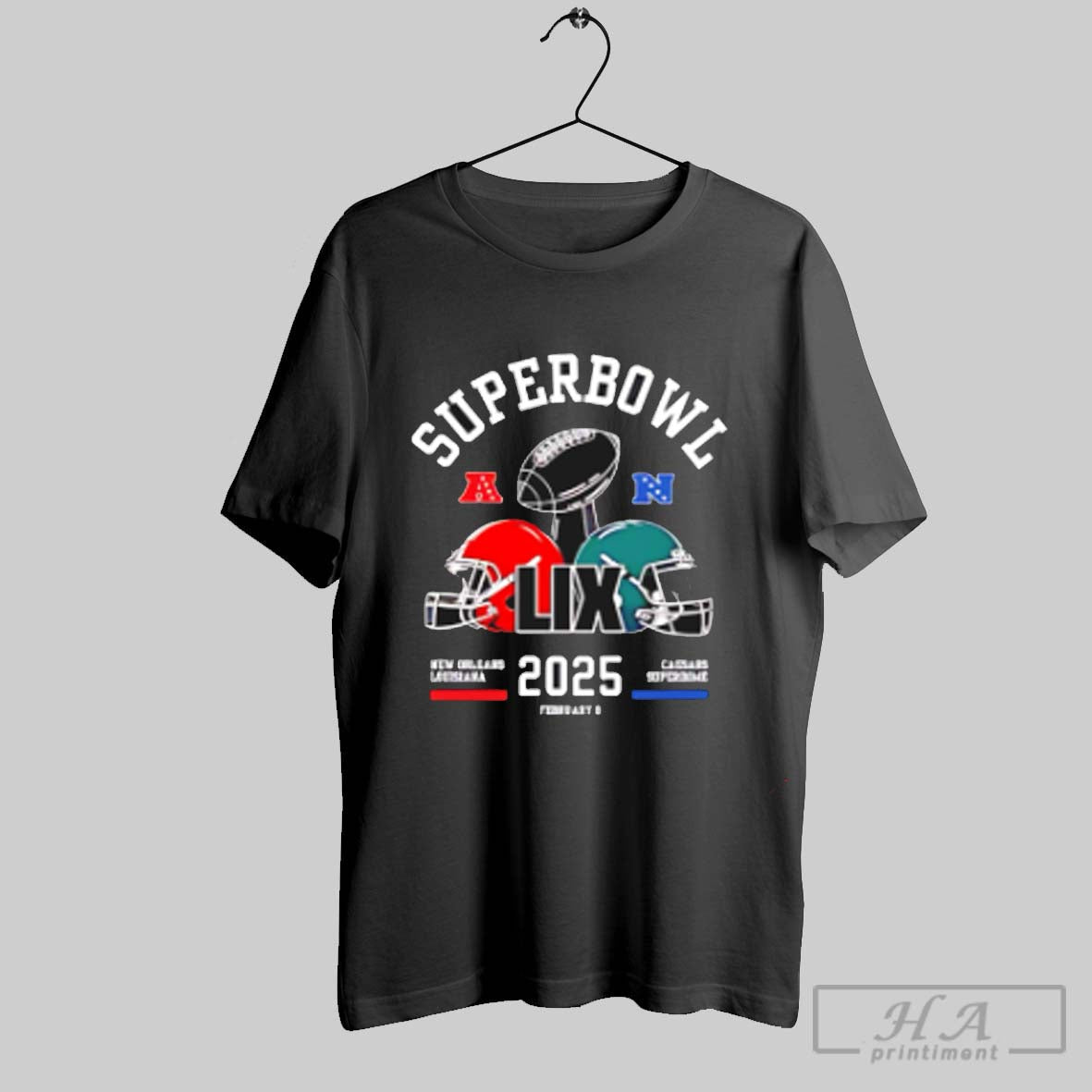Super Bowl Lix Shirt Philadelphia Eagles Vs Kansas City Chiefs Superbowl Championship 2025 Shirt