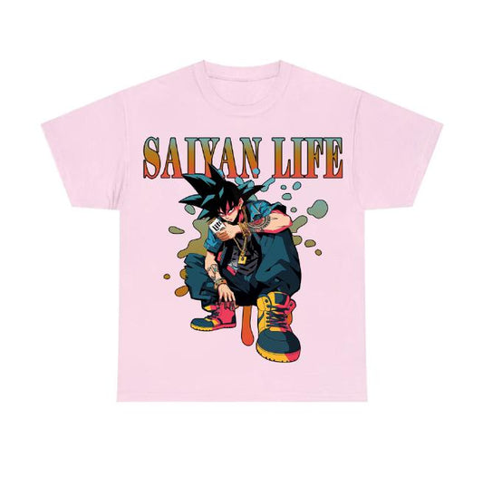G0ku Saiyan Life ft Drink Sweatshirt, Drag0n ball Sweatshirt Hoodie Shirt, animee shirt