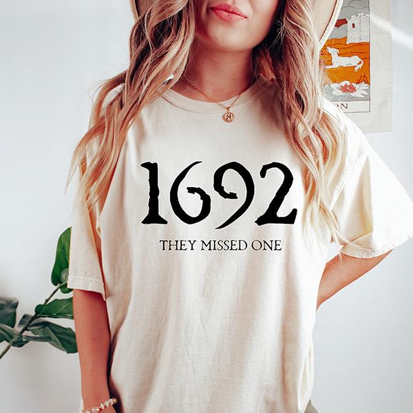 1692 They Missed One Sweatshirt, Sanderson Witch Sweater, Retro Salem Halloween Sweatshirt, Gift For Halloween