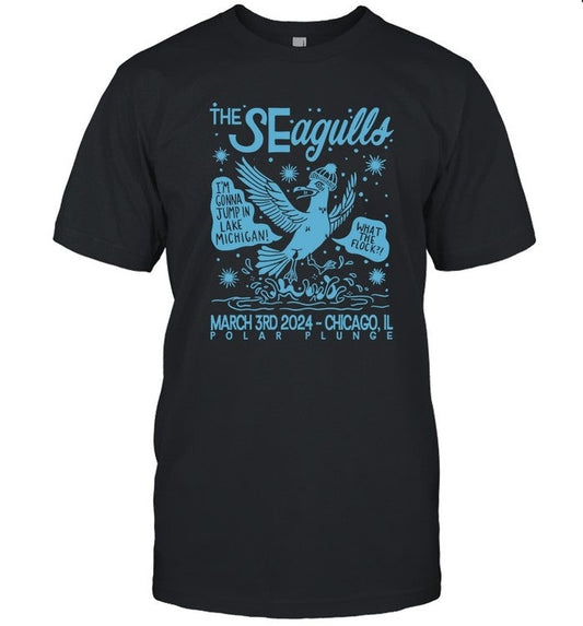 Limited The Seagulls Chicago, IL Tour 2024 Shirt