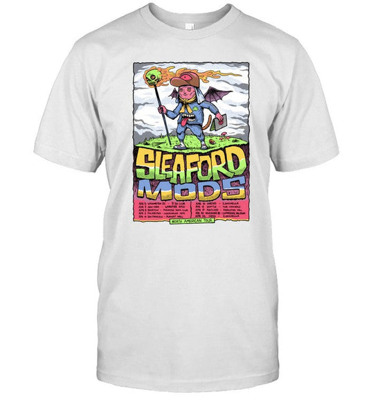 Sleaford Mods 2023 North American Tour T-Shirt