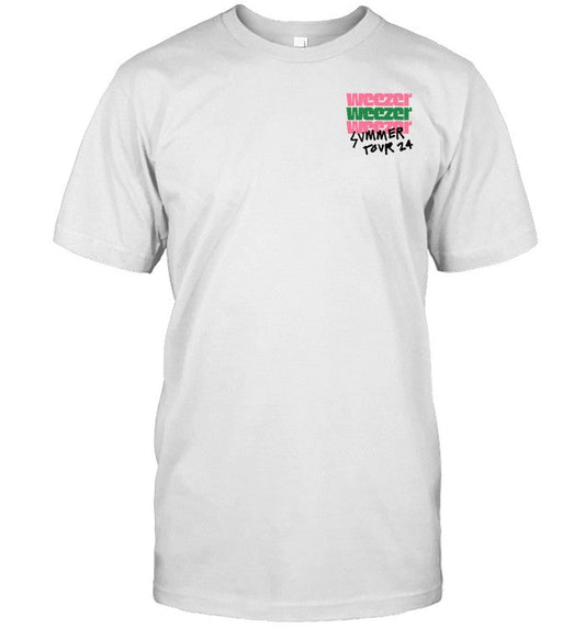 Lawn Chair Tour 2024 Weezer Shirt