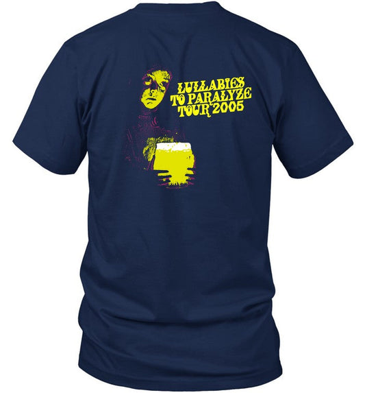 Queens Of The Stone Age Lullabies To Paralyze Tour 2005 Concert T Shirt