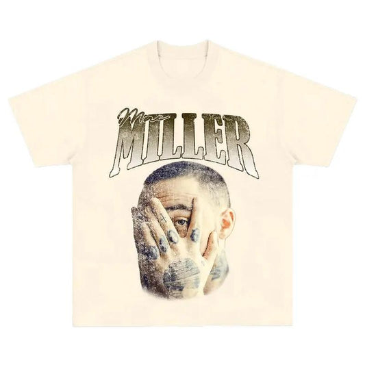 MAC MILLER BIG FACE GRAPHIC TEE - STREETWEAR