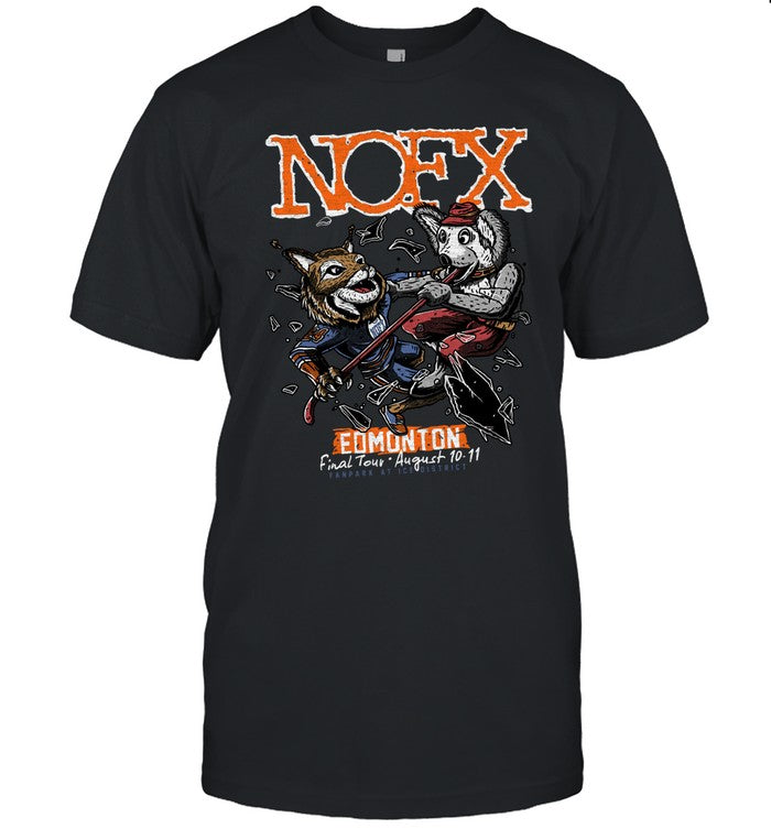 NOFX Edmonton Final Tour August 10-11 2024 Fanpark At ICE District Shirt