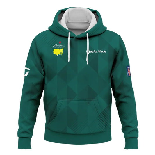 Masters Tournament Golf Sport Taylor Made Hoodie Shirt Sports Triangle Abstract Green Hoodie Shirt