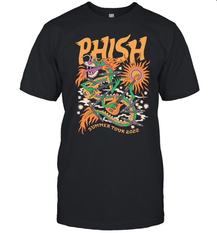 Phish Dragon Soot Summer Tour 2022 Heavy Tee