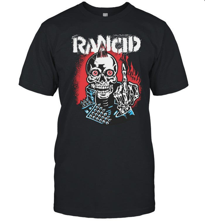 Rancid Middle Finger Tour 2024 shirt