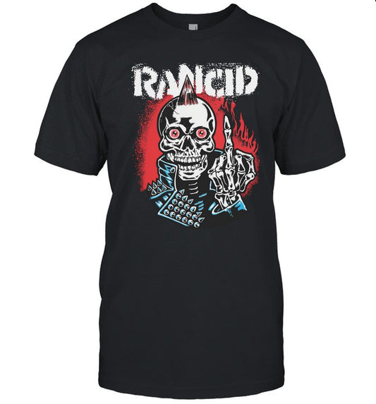Rancid Middle Finger Tour 2024 shirt