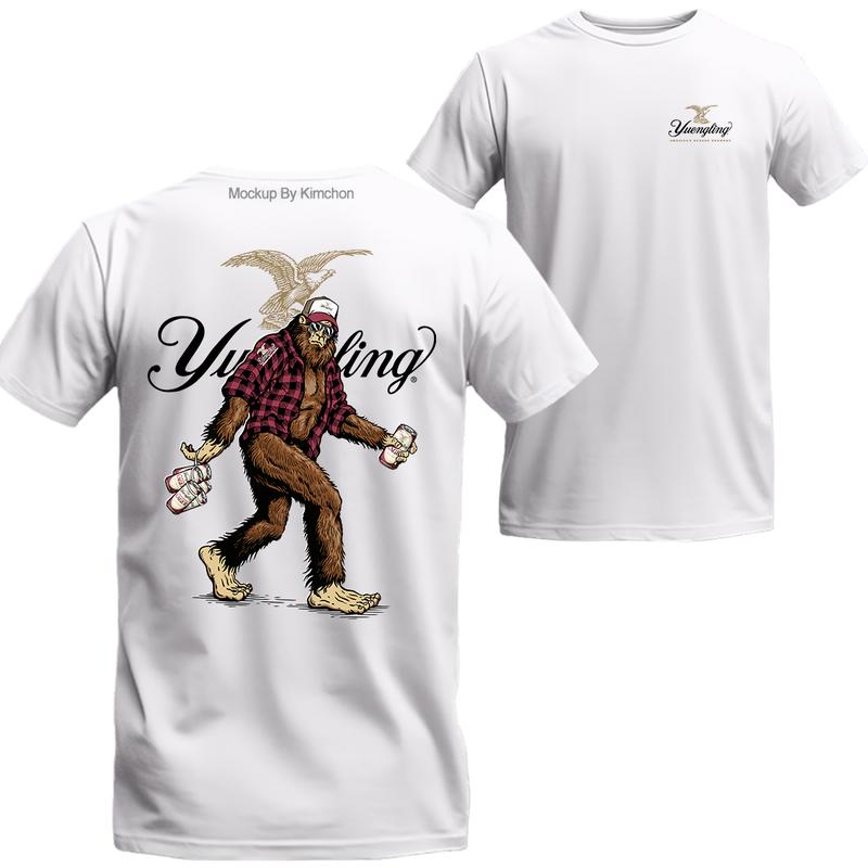 Bigfoot Yuenglin Traditional T-Shirt Hoodie 2 Side, Unisex T-shirt For Men, For Women, Best choice, Menswear Top Underwear Streetwear Tshirt