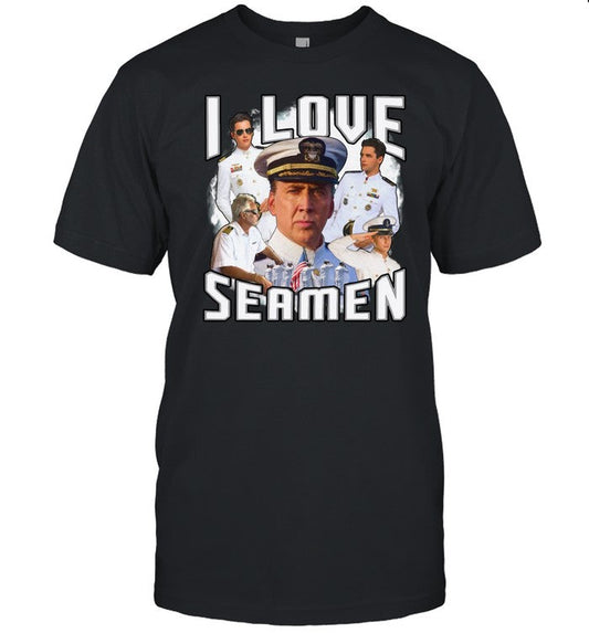 Shirt Funnyahhtees I Love Seaman